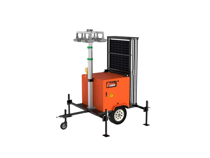 Mobile Light Towers hafa mikla rafhlöðuendingu, hraðan hleðsluhraða, endingu og flytjanleika 5120Wh 7680Wh 10240Wh